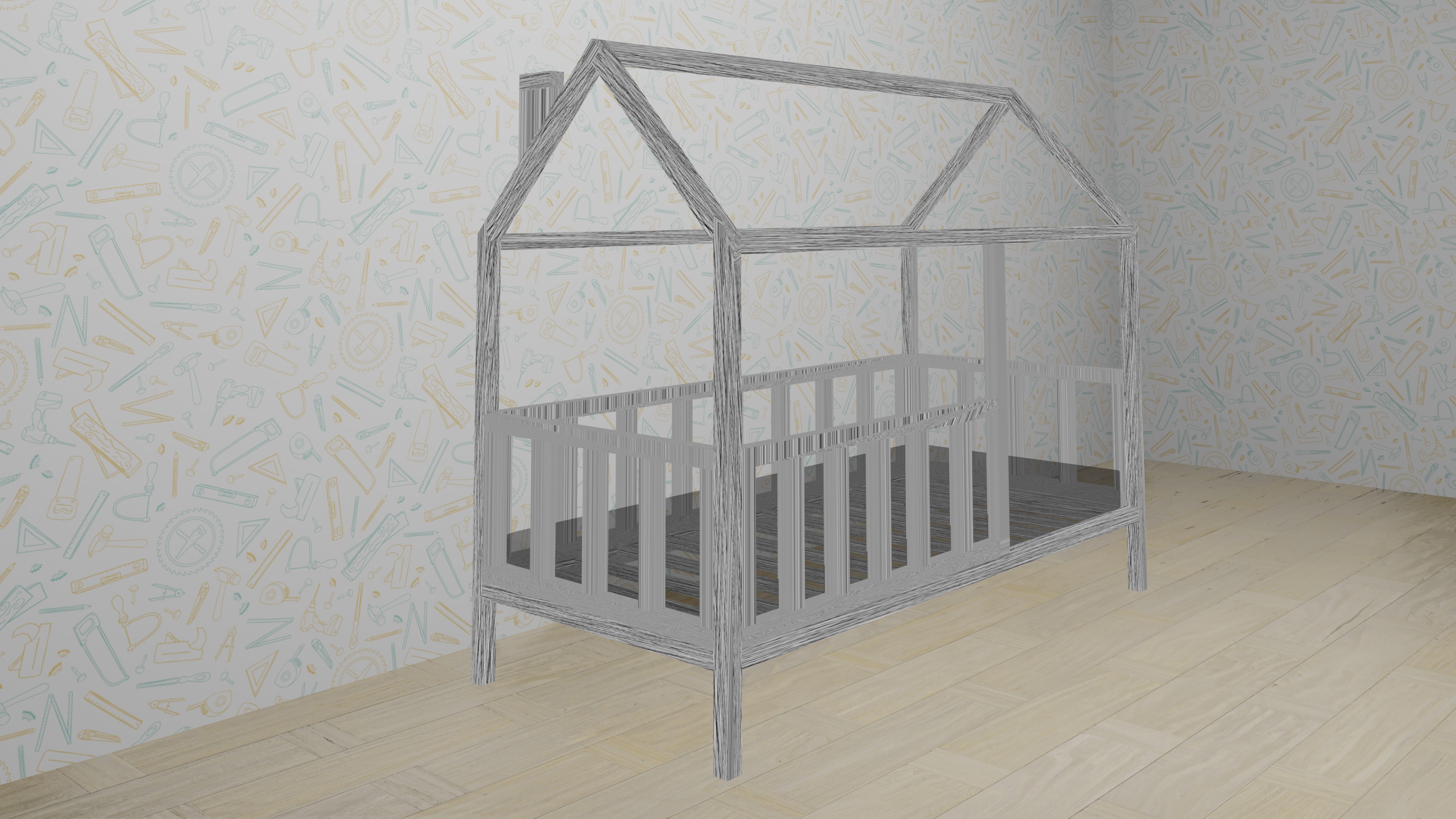 Házikóágy tervező